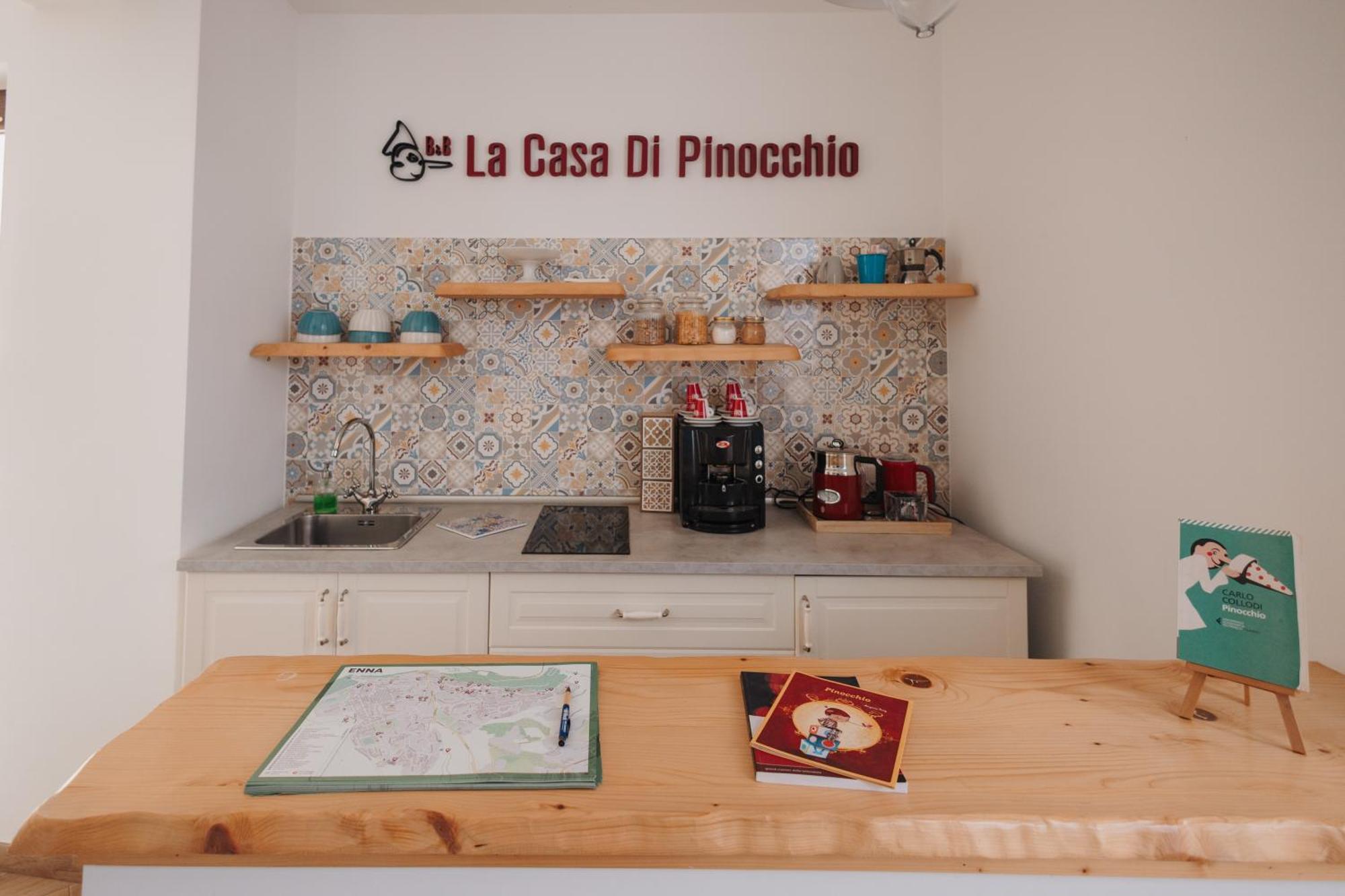 Affittacamere La Casa Di Pinocchio Enna Esterno foto